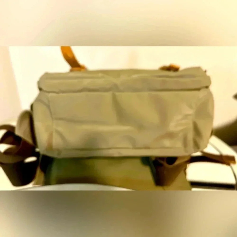 Gently Used KATHARINE HAMNETT LONDON Taupe Body Bag - Picture 4 of 7